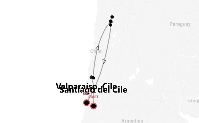Cile: dalle Ande a Valparaíso, sotto le stelle dell'Atacama