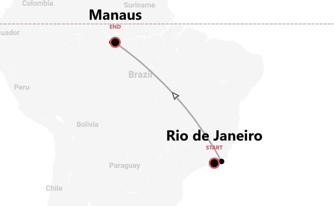 Brasile expedition: da Rio de Janeiro all'Amazzonia