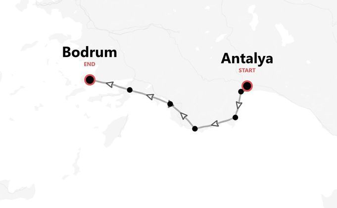 Turchia Beach Life: le spiagge della costa Turchese da Antalya a Bodrum