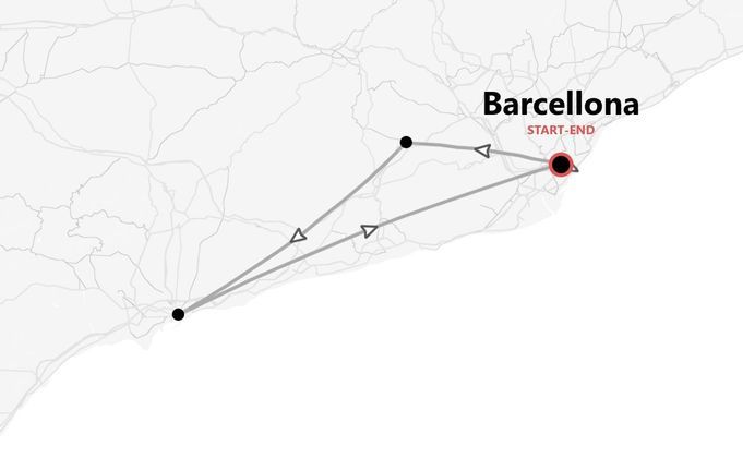 Barcellona Express: da Barca a Tarragona e le vigne del Penedes