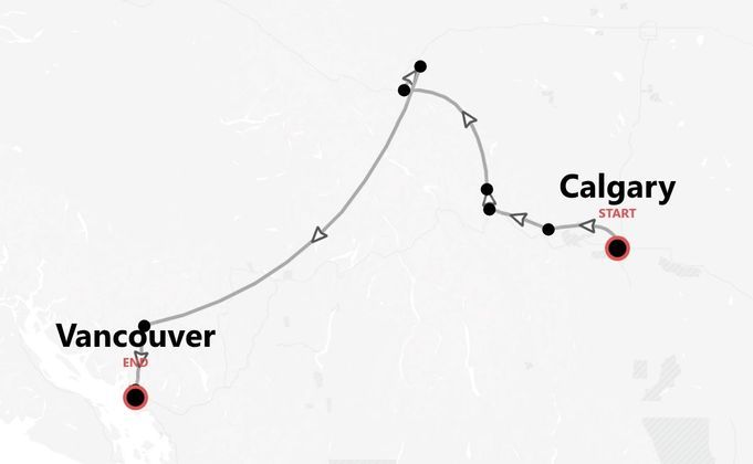 Canada: on the road da Calgary a Vancouver attraverso le Rocky Mountains