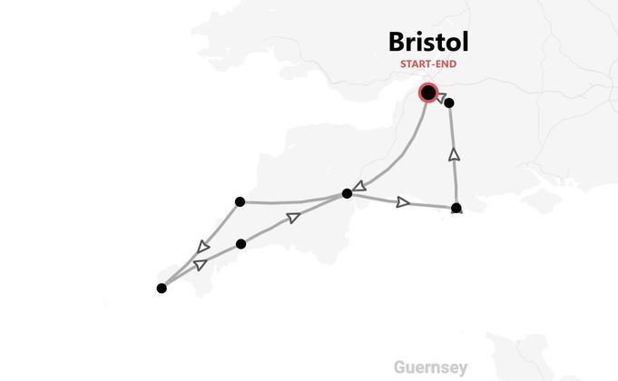 Cornovaglia Collection: on the road da Bristol a Stonehenge