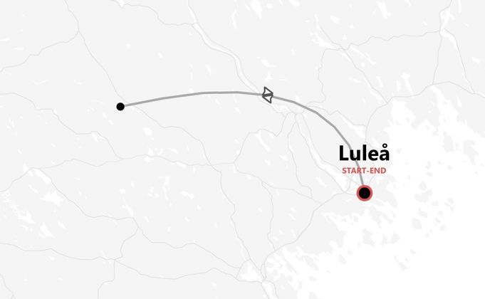 Lapponia svedese Express: a caccia dell'aurora boreale a Luleå