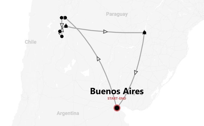 Argentina 360°: dalle montagne colorate di Salta alle cascate di Iguazú