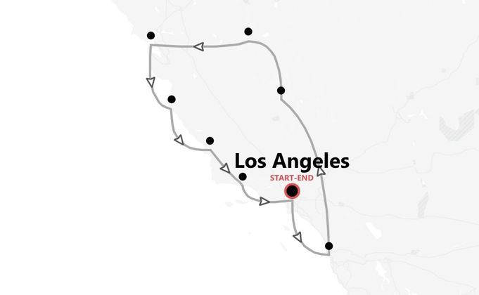 California 360°: San Diego, LA, San Francisco und die kalifornischen Nationalparks
