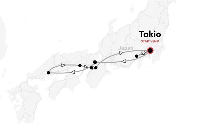 Japan 360°: Tokyo, Kyoto, Hiroshima und Osaka
