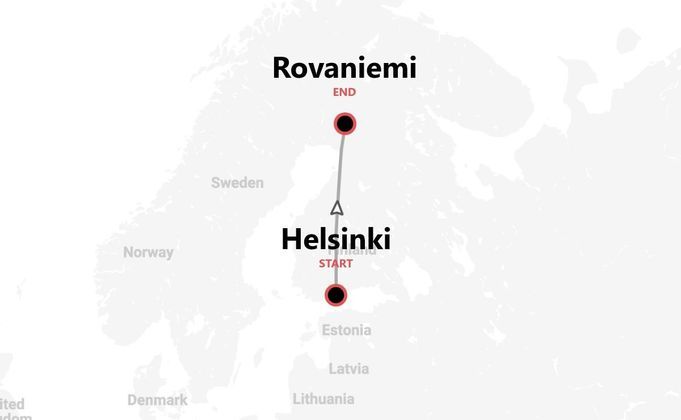 Lapponia finlandese Express: a caccia dell'aurora boreale