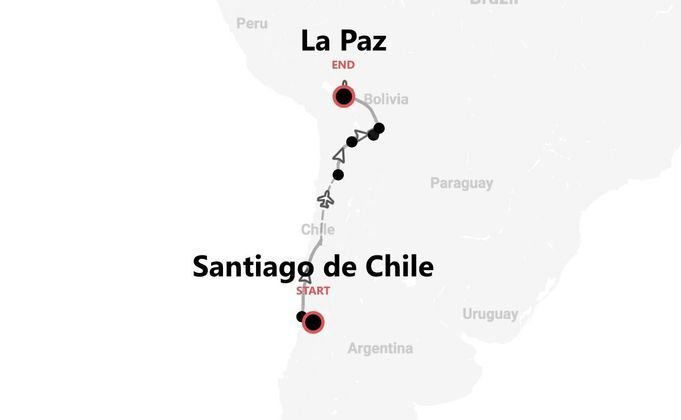 Chile y Bolivia: las maravillas naturales de San Pedro de Atacama y del Salar de Uyuni