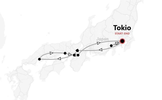 Japón 360º: descubriendo Tokio, Kioto, Hiroshima y Osaka