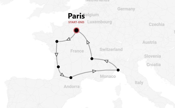 Francia 360°: Parigi, Bordeaux e Lione tra vino e castelli