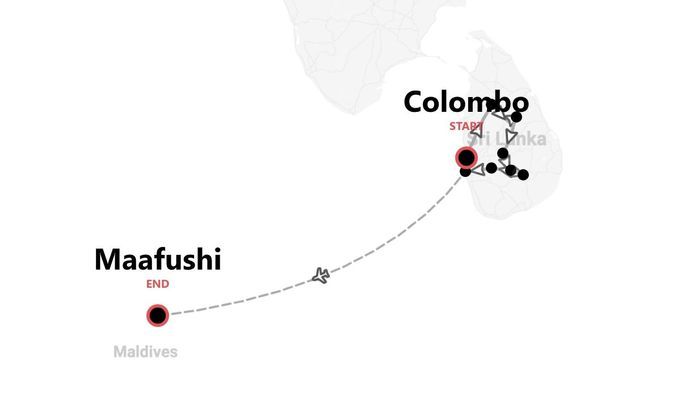 Sri Lanka e Maldive: da Ella all'atollo di Maafushi
