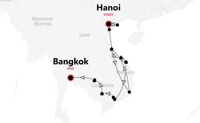 Indocina Backpack: Vietnam, Cambogia e Thailandia
