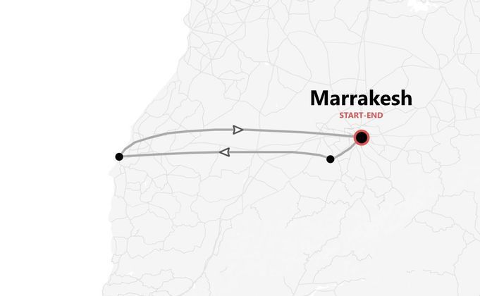 Morocco Express: Marrakech, Essaouira and the Desert