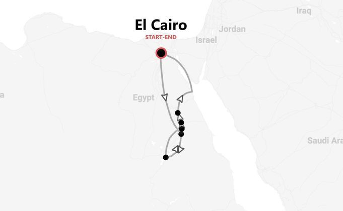 Egipto 360°: de las pirámides de Giza al mar de Hurghada