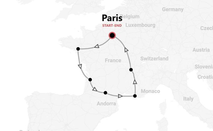 Francia 360°: Parigi, Bordeaux e Lione tra vino e castelli
