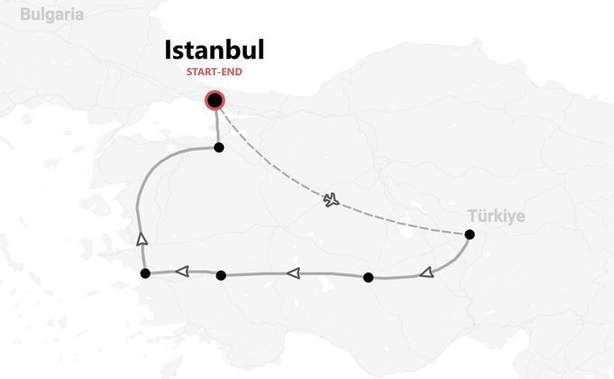Türkei 360°: Istanbul, Kappadokien und Ephesus