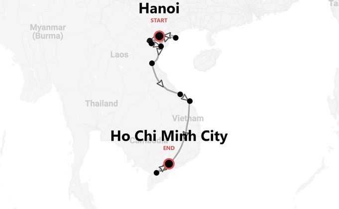 Vietnam 360°: von Hanoi nach Ho Chi Minh City