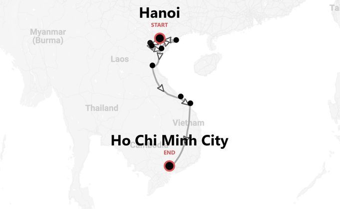 Vietnam 360°: from Hanoi to Ho Chi Minh City