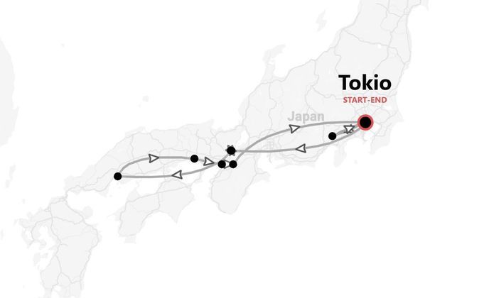Japan 360°: Tokyo, Kyoto, Hiroshima und Osaka