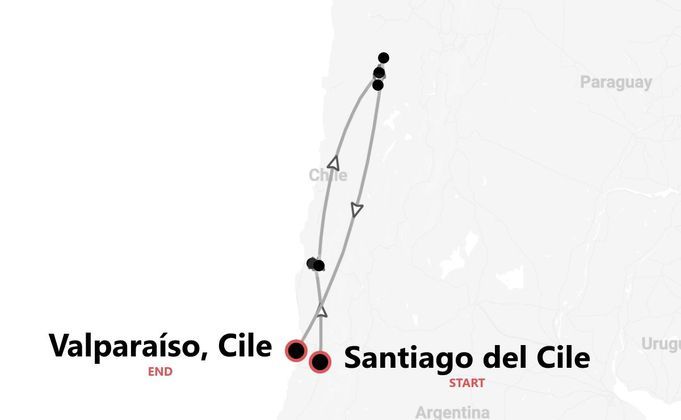 Cile: dalle Ande a Valparaíso, sotto le stelle dell'Atacama
