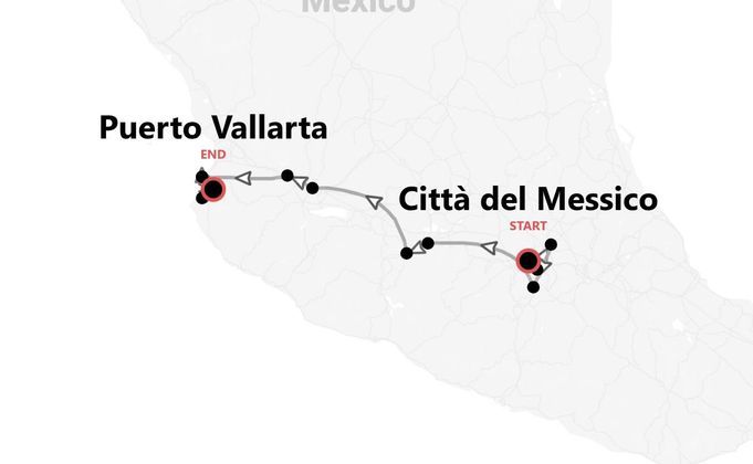 Messico: Día de los Muertos da città del Messico a Puerto Vallarta