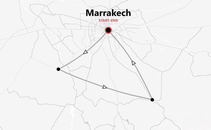 Marrakech Express: desierto de Agafay y valle de Ourika