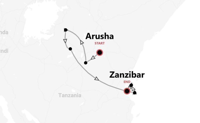 Tanzania Beach Life y Safari: pueblos Masái y las playas de Zanzíbar