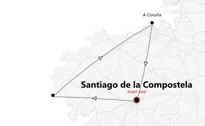 Galicia Weekend: Santiago, Finisterre y A Coruña