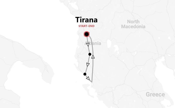 Albanie 360° : Tirana et les plages du sud
