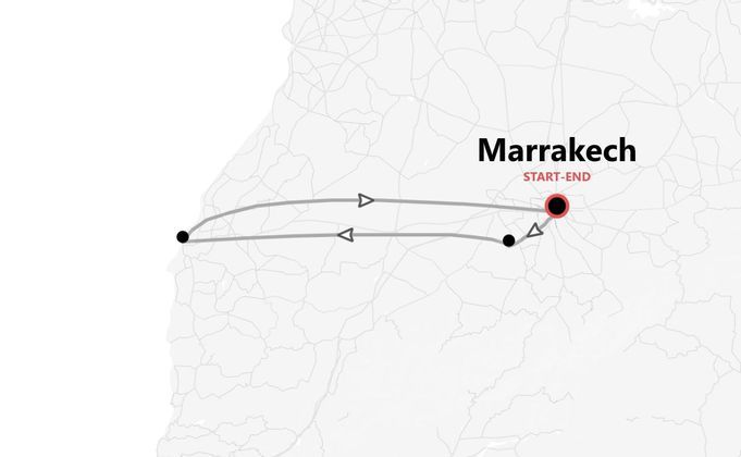 Marocco Express: Marrakech, Essaouira e il deserto