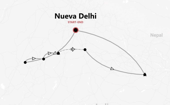 India 360°: Rajastán, Agra y Varanasi