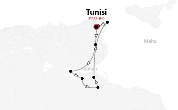 Tunisia 360°: tra oasi, deserti e villaggi berberi