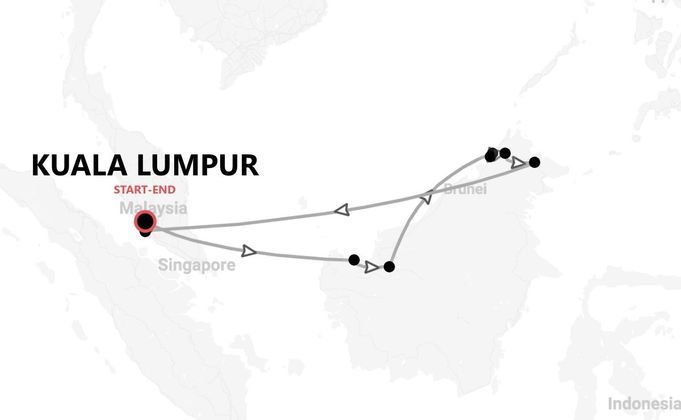 Malasia Expedition: aventuras en Borneo