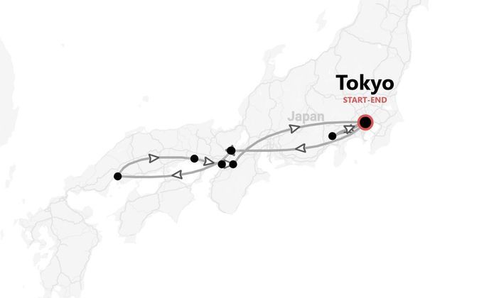 Japan 360°: Tokyo, Kyoto, Hiroshima and Osaka