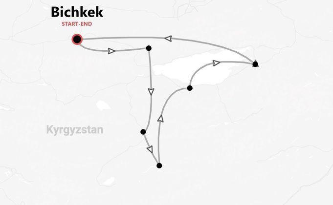 Kirghizistan Winter : entre lacs gelés et culture nomade