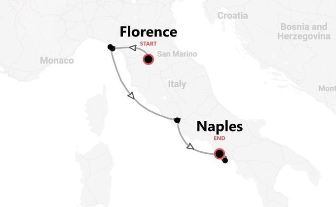 L'Italie en train : de Florence à Naples en passant par les Cinque Terre