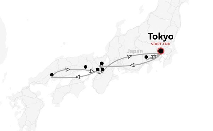 Japan 360°: Tokyo, Kyoto, Hiroshima and Osaka