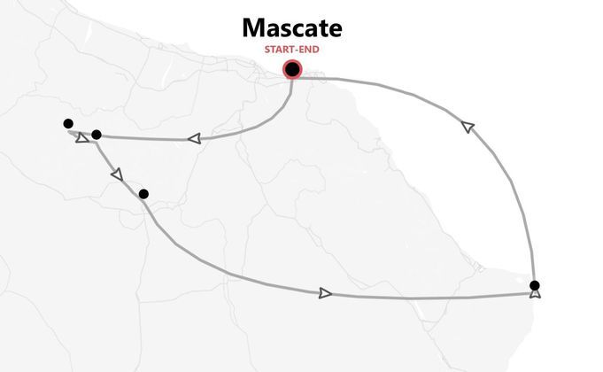Omán 360°: desiertos infinitos y ciudades encantadas