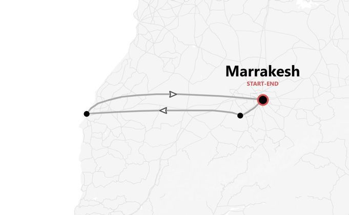 Morocco Express: Marrakech, Essaouira and the Desert