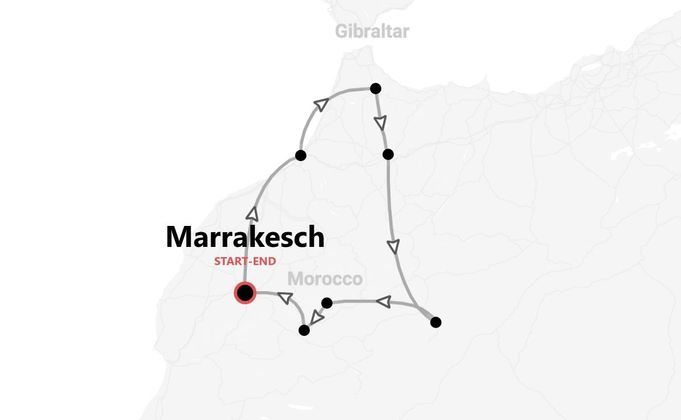 Marokko: Von den Königsstädten bis zur Sahara