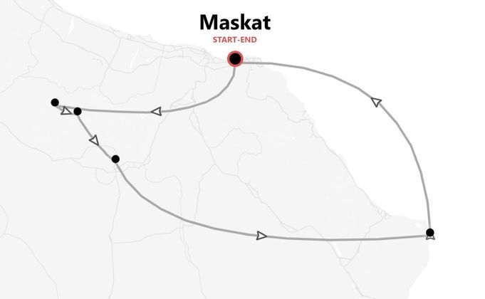 Oman 360°: Maskat, Jebel Shams und Schildkrötenstrand