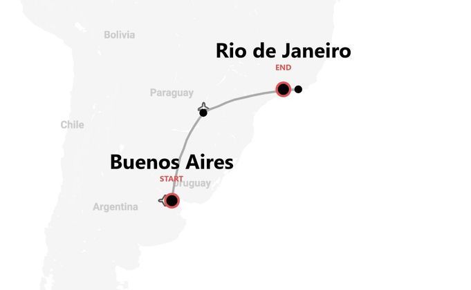 Argentinien und Brasilien 360°: echtes südamerikanisches Abenteuer