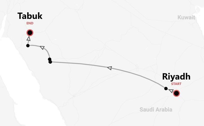 Arabia Saudita: edizione Invernale in 4x4