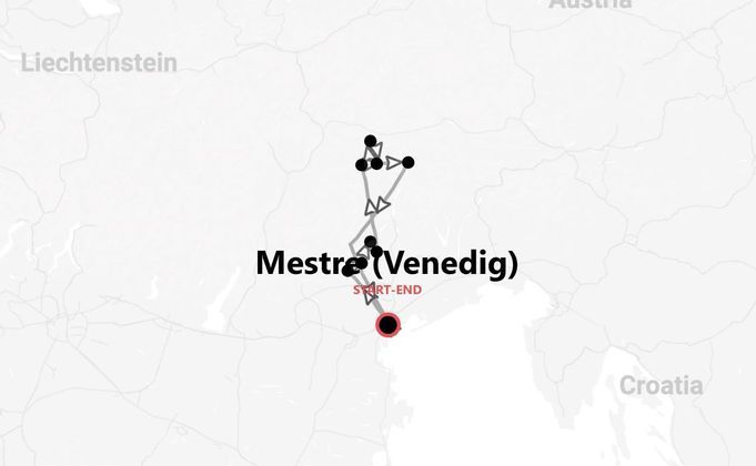 Italien: Trekking in den Dolomiten