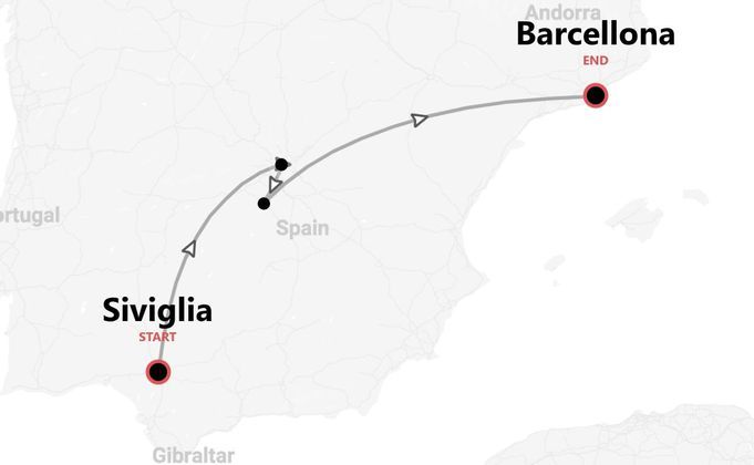 Spagna in treno: Siviglia, Madrid e Barcellona