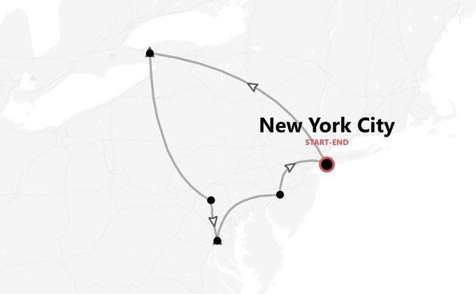 USA East Coast: hitting the road from Washington DC, Niagara Falls to New York City