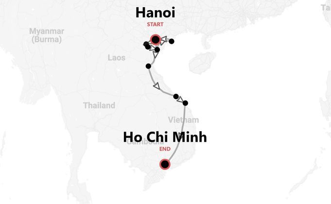 Vietnam 360° : de Hanoï à Hô Chi Minh