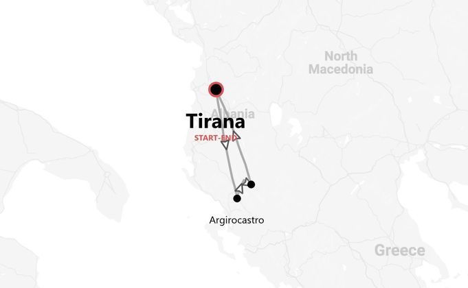 Albanien Active Weekend: Rafting, Thermen und UNESCO-Stätten