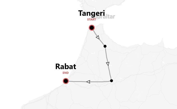 Marocco del Nord Express: Tangeri, Chefchaouen, Fes e Rabat