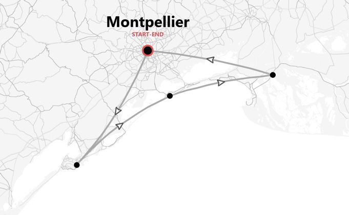 Méditerranée Beach Life Express : Montpellier, Sète et Camargue